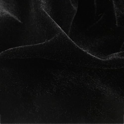 Samt Stoff Einseitiger Meterware,Breit Stoff zum Nähen und Dekoration,für Tischdecke Vorhänge Bühnendekoration Fotografie Hochzeit Party Bühne Kostüm DIY Crafts Weihnachtsdekoration,2m x 2m,Schwarz Samt Stoff Einseitiger Meterware,Breit Stoff zum Nähen und Dekoration,für Tischdecke Vorhänge Bühnendekoration Fotografie Hochzeit Party Bühne Kostüm DIY Crafts Weihnachtsdekoration,2m x 2m,Schwarz von Anevous