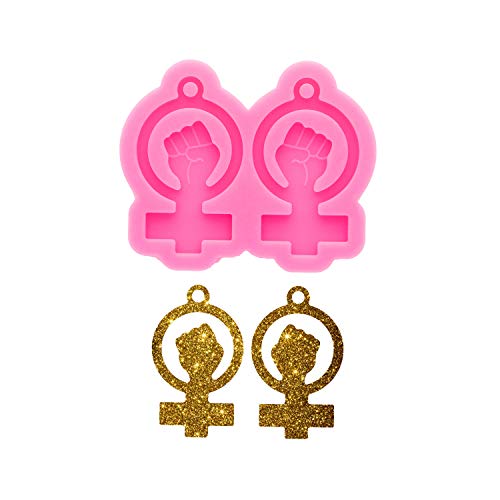 Angel Wings Super glänzende Faustform für Ohrringe, Silikon, für Schlüsselanhänger, Basteln, Epoxid-Formen, Schmuckherstellung, Rosa Angel Wings Super glänzende Faustform für Ohrringe, Silikon, für Schlüsselanhänger, Basteln, Epoxid-Formen, Schmuckherstellung, Rosa von Angel Wings