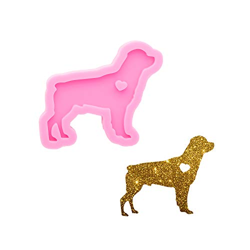 Super glänzende Hundeform Harz Silikonform Harzguss Haustier Epoxidharz Handwerk Silikonformen DIY Schmuckherstellung Silikonform Polymer Ton Schlüsselring Anhänger Form Super glänzende Hundeform Harz Silikonform Harzguss Haustier Epoxidharz Handwerk Silikonformen DIY Schmuckherstellung Silikonform Polymer Ton Schlüsselring Anhänger Form von Angel Wings