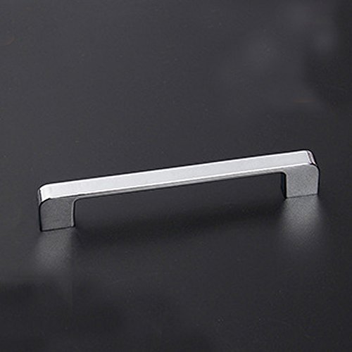 Angela-homestyle™ Edelstahl Möbelknopf Möbelgriff Schrankgriff Schubladengriff Küchengriffe Griffe (96mm, Bright Chrome) von Angela-homestyle