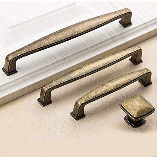 Angela-homestyle™ Möbelknopf Möbelgriff Schrankgriff Schubladengriff Küchengriff (128mm, Antik Grün) von Angela-homestyle