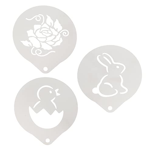 3st Kaffee Ziehen Muster Schablonen Zum Dekorieren Von Kaffee Bastelschablonen Und Schablonen Osterschablonen Frohe Ostern Schablonen Kuchenformen Rostfreier Stahl Mousse 3st Kaffee Ziehen Muster Schablonen Zum Dekorieren Von Kaffee Bastelschablonen Und Schablonen Osterschablonen Frohe Ostern Schablonen Kuchenformen Rostfreier Stahl Mousse von Angoily