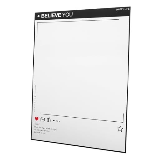 Angoily 1 Blatt Magnetische Notiztafel Planke Weiß Whiteboard Kühlschrank Terminerinnerung Magnetischer Notizblock Planen Sie Message Board Magnettafel Magnet Aus Gummi Angoily 1 Blatt Magnetische Notiztafel Planke Weiß Whiteboard Kühlschrank Terminerinnerung Magnetischer Notizblock Planen Sie Message Board Magnettafel Magnet Aus Gummi von Angoily