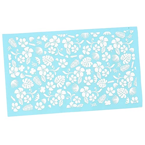 Angoily 1 Blatt Siebdruckschablone für Polymer Clay Hochwertige Wiederverwendbare Schablonen für Kreative Bastelprojekte für Schmuckherstellung und Diy Dekoration von Angoily