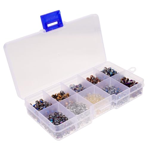 Angoily 1 Karton Spacer Perlen Box Bunte Lose Glasperlen DIY Schmuckherstellung Armband Bastelperlen für Auffädeln und Kreative Bastelprojekte Angoily 1 Karton Spacer Perlen Box Bunte Lose Glasperlen DIY Schmuckherstellung Armband Bastelperlen für Auffädeln und Kreative Bastelprojekte von Angoily