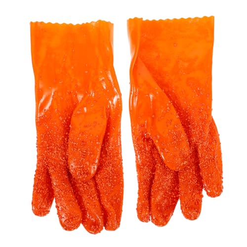 Angoily 1 Paar Handschuhe Gemüseschälhandschuhe Kartoffel Utility Küchenhelfer (rosa) Zufällige Farbe von Angoily