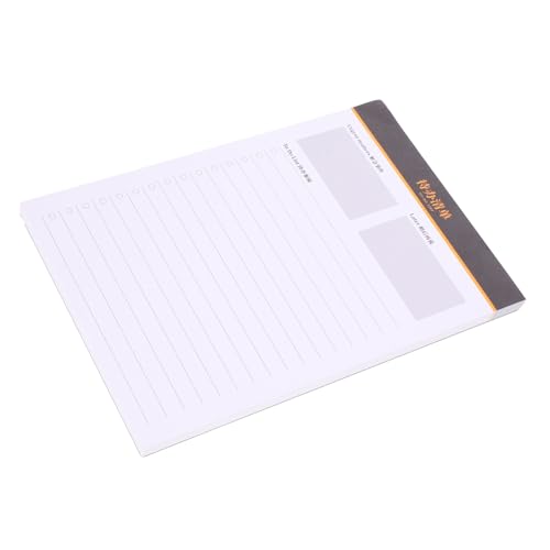Angoily 1 Planer Liste Planungsunterlage Notizbuch täglich the notebook notepad notiztafel notizzettelblock - Schreibtischorganizer Notizblock Planen Sie Notizblöcke Seitenreiter Papier von Angoily