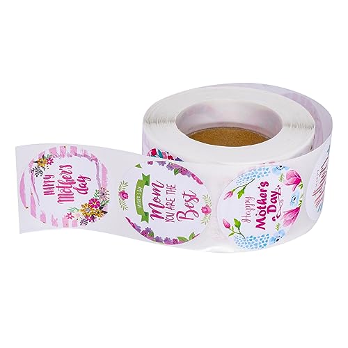 Angoily 1 Rolle Aufkleber zum Muttertag Etikett Allzweck runde Aufkleber runden Verpackung Runde selbstklebende Aufkleber Muttertagslabel Aufkleber Umschlagaufkleber Kupferplattenaufkleber Angoily 1 Rolle Aufkleber zum Muttertag Etikett Allzweck runde Aufkleber runden Verpackung Runde selbstklebende Aufkleber Muttertagslabel Aufkleber Umschlagaufkleber Kupferplattenaufkleber von Angoily