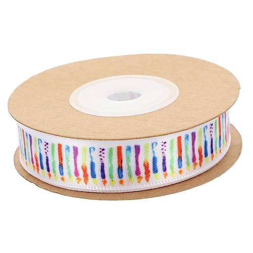 Angoily 1 Rolle Bandbänder Wickelband Basteln Geburtstagsdekorationen hochzeitsgeschenk DIY -Handwerksband Dekoratives Verpackungsband Geschenkband dekorative DIY-Bänder Polyester Angoily 1 Rolle Bandbänder Wickelband Basteln Geburtstagsdekorationen hochzeitsgeschenk DIY -Handwerksband Dekoratives Verpackungsband Geschenkband dekorative DIY-Bänder Polyester von Angoily