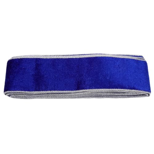 Angoily 1 Rolle Beflocktes Gurtband seidenband ribbon haar clip christmas décor geschenkband Samtband farbig Blau Bastelband für den täglichen Gebrauch Paketband Polyester Blue Angoily 1 Rolle Beflocktes Gurtband seidenband ribbon haar clip christmas décor geschenkband Samtband farbig Blau Bastelband für den täglichen Gebrauch Paketband Polyester Blue von Angoily