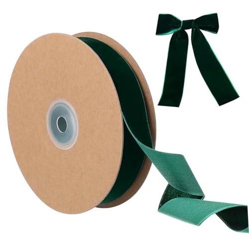 Angoily 1 Rolle Beflockungsband seidenband ribbon bandfeile hochzeitsringe geschenksband Dekorativ Bänder zum Verpacken grünes Band Samtband dünnes Band Stoff Geschenkverpackungsband Green Angoily 1 Rolle Beflockungsband seidenband ribbon bandfeile hochzeitsringe geschenksband Dekorativ Bänder zum Verpacken grünes Band Samtband dünnes Band Stoff Geschenkverpackungsband Green von Angoily