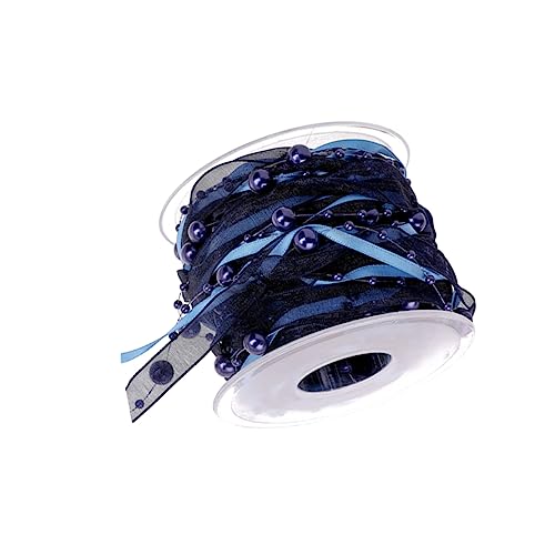 Angoily 1 Rolle Blumenstraußbänder Für Paket Stoff Hochzeitsband Eisstockschießen Hochzeitsdekorationen Perlen Blaues Band Chiffon Bastelbandbündel Dekorativ Party Braut Girlande Mini Blue Angoily 1 Rolle Blumenstraußbänder Für Paket Stoff Hochzeitsband Eisstockschießen Hochzeitsdekorationen Perlen Blaues Band Chiffon Bastelbandbündel Dekorativ Party Braut Girlande Mini Blue von Angoily