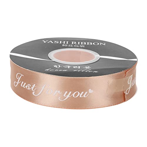 Angoily 1 Rolle Briefband Schleife rosafarbenes Geschenkband für Hochzeitsfeier seidig Band zum Basteln Geschenkbänder Haarklammerband dekoratives Verpackungsband Banddekor Polyester Khaki Angoily 1 Rolle Briefband Schleife rosafarbenes Geschenkband für Hochzeitsfeier seidig Band zum Basteln Geschenkbänder Haarklammerband dekoratives Verpackungsband Banddekor Polyester Khaki von Angoily
