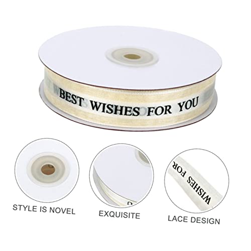 Angoily 1 Rolle DIY Geschenkverpackungsband wickeln Party verdrahtetes Band Wunschband Rosa Seide Geschenkverpackungsbänder Zeremonie Band Geschenkbänder Spitze Weiß Angoily 1 Rolle DIY Geschenkverpackungsband wickeln Party verdrahtetes Band Wunschband Rosa Seide Geschenkverpackungsbänder Zeremonie Band Geschenkbänder Spitze Weiß von Angoily