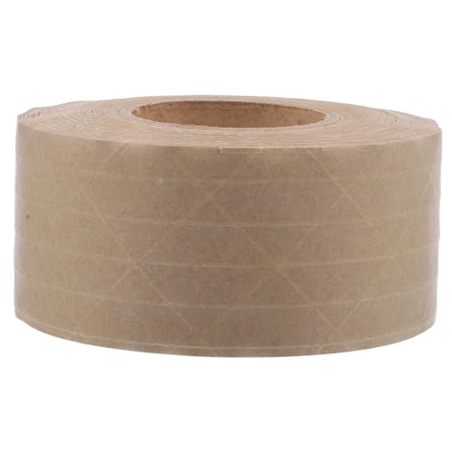 Angoily 1 Rolle Dichtungsband Klebeband Für Verpackungskartons Braunes Papierband Packband Aus Braunem Papier Flatback-klebeband Aus Papier Versandklebeband Light Brown Kraftpapier Angoily 1 Rolle Dichtungsband Klebeband Für Verpackungskartons Braunes Papierband Packband Aus Braunem Papier Flatback-klebeband Aus Papier Versandklebeband Light Brown Kraftpapier von Angoily