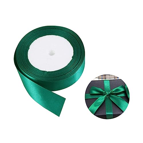 Angoily 1 Rolle Doppel Seitiges Satinband Grün Hochwertiges Geschenkband für Hochzeit Partydekoration DIY Bastelarbeiten und Yards für Schleifen und Blumenarrangements Angoily 1 Rolle Doppel Seitiges Satinband Grün Hochwertiges Geschenkband für Hochzeit Partydekoration DIY Bastelarbeiten und Yards für Schleifen und Blumenarrangements von Angoily