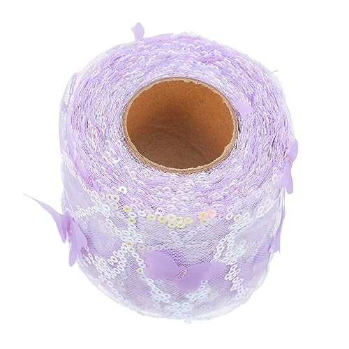 Angoily 1 Rolle Embellished Sequin Ribbon Yards Diy Haarschmuck Accessoires Bastelprojekte und Geschenkverpackungen Leicht für Projekte Angoily 1 Rolle Embellished Sequin Ribbon Yards Diy Haarschmuck Accessoires Bastelprojekte und Geschenkverpackungen Leicht für Projekte von Angoily