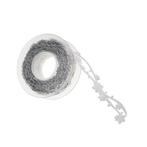 Angoily 1 Rolle Geprägtes fünfteltes Sternenband geprägt Bänder zum Basteln metallisch für Seide Rosa Banddekor dekoratives Band festliches Band Geschenkband Bastelband Polyester Silber Angoily 1 Rolle Geprägtes fünfteltes Sternenband geprägt Bänder zum Basteln metallisch für Seide Rosa Banddekor dekoratives Band festliches Band Geschenkband Bastelband Polyester Silber von Angoily