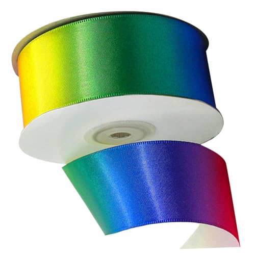 Angoily 1 Rolle Geschenkband Hochdichtes Farbenfrohes Polyesterband für Verpackungen Breit für DIY Basteln und Kuchen Angoily 1 Rolle Geschenkband Hochdichtes Farbenfrohes Polyesterband für Verpackungen Breit für DIY Basteln und Kuchen von Angoily