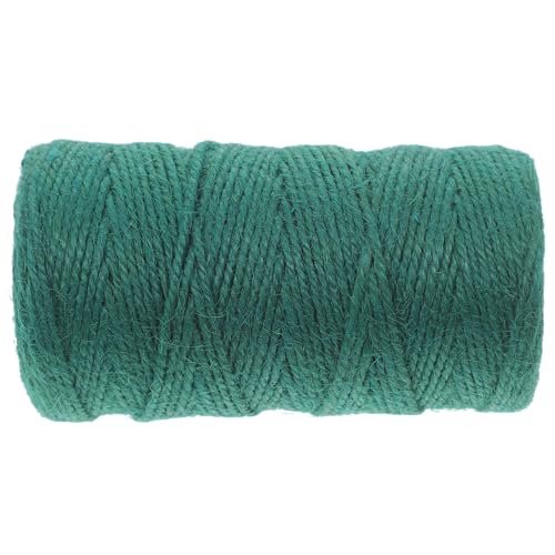 Angoily 1 Rolle Geschenkverpackungsschnur Binden Wickelschnur Natürliches Jutegarn Natürliche Juteschnur Juteseil Weihnachtsschnur Braune Schnur Dekoratives Bastelseil Betäuben Green Angoily 1 Rolle Geschenkverpackungsschnur Binden Wickelschnur Natürliches Jutegarn Natürliche Juteschnur Juteseil Weihnachtsschnur Braune Schnur Dekoratives Bastelseil Betäuben Green von Angoily