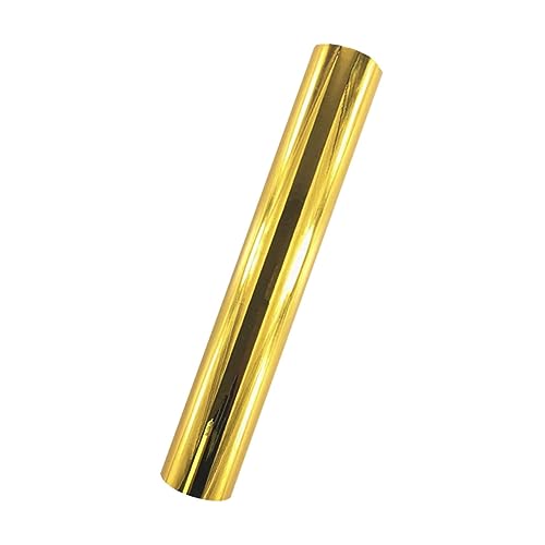 Angoily 1 Rolle Goldene Spiegelnde Buchstabenfolie für Heimdekoration Hochwertige Pet Folie für Kreative Anwendungen Wasserfest und Leicht zu Verarbeiten für Scrapbooking Briefe und Glatte Angoily 1 Rolle Goldene Spiegelnde Buchstabenfolie für Heimdekoration Hochwertige Pet Folie für Kreative Anwendungen Wasserfest und Leicht zu Verarbeiten für Scrapbooking Briefe und Glatte von Angoily