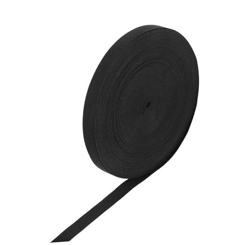 Angoily 1 Rolle Häkelte Gummiband elastische bündchen nähen Kunsthandwerk Gummibänder Herstellung Bands dehnbares elastisches Band elastisches Band für Kleidung Polyester Schwarz Angoily 1 Rolle Häkelte Gummiband elastische bündchen nähen Kunsthandwerk Gummibänder Herstellung Bands dehnbares elastisches Band elastisches Band für Kleidung Polyester Schwarz von Angoily