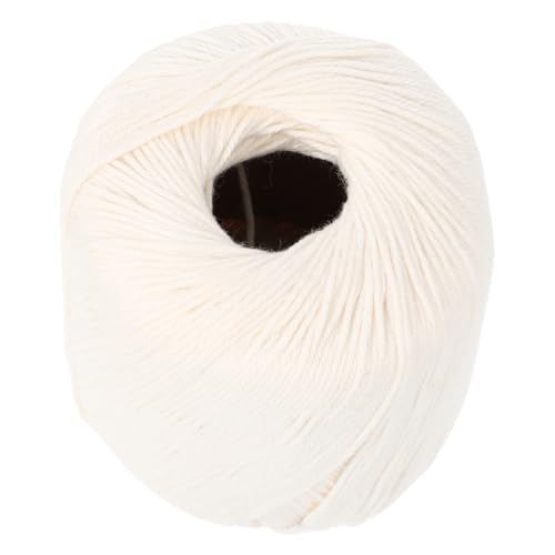 Angoily 1 Rolle Häkierte Garnkugel Fäden Garn Zum Häkeln Häkelgarn Stricken Baumwolle Anfängergarn Strickgarn Weich Bastelgarn Geschmeidige Strickgarne Dickes Garn Weiß Angoily 1 Rolle Häkierte Garnkugel Fäden Garn Zum Häkeln Häkelgarn Stricken Baumwolle Anfängergarn Strickgarn Weich Bastelgarn Geschmeidige Strickgarne Dickes Garn Weiß von Angoily