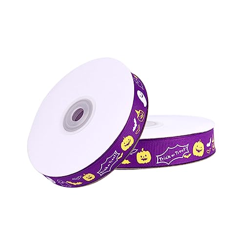 Angoily 1 Rolle Halloween-geschenkband Halloween-dekorationsparty Girlandenband Dekorativ Partydekorationen Halloween-band Gruselig Schleife Halloween-bänder Fallen Lila Polyester Violett Angoily 1 Rolle Halloween-geschenkband Halloween-dekorationsparty Girlandenband Dekorativ Partydekorationen Halloween-band Gruselig Schleife Halloween-bänder Fallen Lila Polyester Violett von Angoily