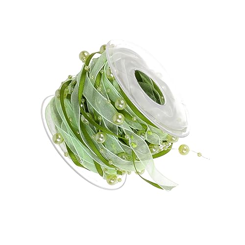 Angoily 1 Rolle Hochzeitsband Grüne Bänder Chiffon Drahtband Geschenkband Blumenstrauß Wickelband Partyzubehör Bastelband Stoff Party Papierband Show Schnur Brautempfang Angoily 1 Rolle Hochzeitsband Grüne Bänder Chiffon Drahtband Geschenkband Blumenstrauß Wickelband Partyzubehör Bastelband Stoff Party Papierband Show Schnur Brautempfang von Angoily