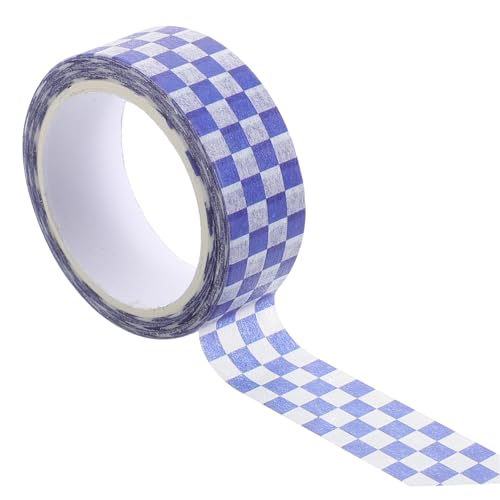 Angoily 1 Rolle Karo Washi Tape DIY Scrapbooking Tape Dekoratives für Projekte Weißes Design für Planner Karten und Bastelarbeiten Angoily 1 Rolle Karo Washi Tape DIY Scrapbooking Tape Dekoratives für Projekte Weißes Design für Planner Karten und Bastelarbeiten von Angoily