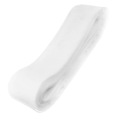 Angoily 1 Rolle Kleiderbesatz Kleidungsdekor aus DIY-Material Accessoire zum Trimmen von Kleidern Hochzeitskopfschmuckdekoration Kleidungsmaterialien Polyester Weiß Angoily 1 Rolle Kleiderbesatz Kleidungsdekor aus DIY-Material Accessoire zum Trimmen von Kleidern Hochzeitskopfschmuckdekoration Kleidungsmaterialien Polyester Weiß von Angoily