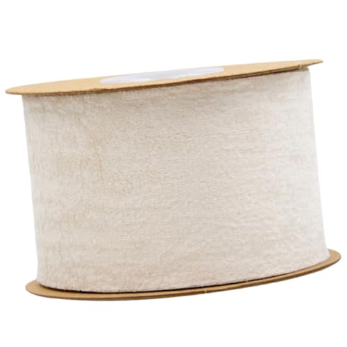 Angoily 1 Rolle Kontrastfarben Geschenkband Verpackungsband für Bastelarbeiten und Partys Hochwertige Stoffstreifen für DIY Dekorationen und Projekte Beige für Hochzeiten Angoily 1 Rolle Kontrastfarben Geschenkband Verpackungsband für Bastelarbeiten und Partys Hochwertige Stoffstreifen für DIY Dekorationen und Projekte Beige für Hochzeiten von Angoily