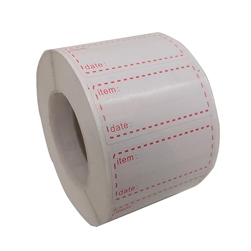 Angoily 1 Rolle Küchen Etiketten Beschreibbare Aufkleber für Lebensmittel Selbstklebende Labels für Vorratslagerung Praktische Identifikation für Küche und Lebensmittelaufbewahrung Angoily 1 Rolle Küchen Etiketten Beschreibbare Aufkleber für Lebensmittel Selbstklebende Labels für Vorratslagerung Praktische Identifikation für Küche und Lebensmittelaufbewahrung von Angoily
