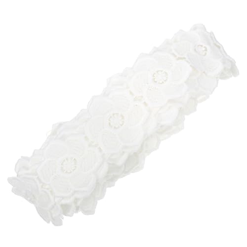 Angoily 1 Rolle Lace Trim für Diy Yards Wasserlösliche Spitzenblumenborte für Kleidung Dekoration und Handwerk für Hochzeiten Bastelprojekte und Designs Angoily 1 Rolle Lace Trim für Diy Yards Wasserlösliche Spitzenblumenborte für Kleidung Dekoration und Handwerk für Hochzeiten Bastelprojekte und Designs von Angoily