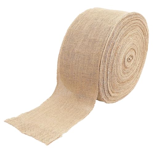 Angoily 1 Rolle Leinen- hochzeitsdeko wedding decoration jute band jutegewebe Juteband handgefertigtes Material Schleife Party dekorativ Tuch praktisches Geschenkband Geschenkversorgungen Angoily 1 Rolle Leinen- hochzeitsdeko wedding decoration jute band jutegewebe Juteband handgefertigtes Material Schleife Party dekorativ Tuch praktisches Geschenkband Geschenkversorgungen von Angoily