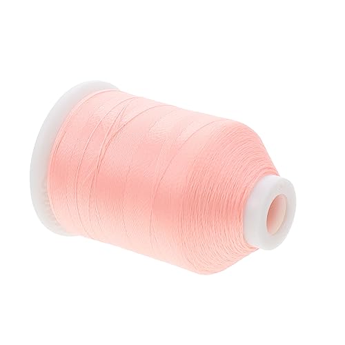 Angoily 1 Rolle Leuchtendes Stickgarn Erwachsene Stickerei Stickgarn Zum Nähen Stich Baumwollgarn Häkeln Nähgarn Faden Zum Nähen Stickgarne Stickfaden T-shirt-garn Rosa Polyester von Angoily