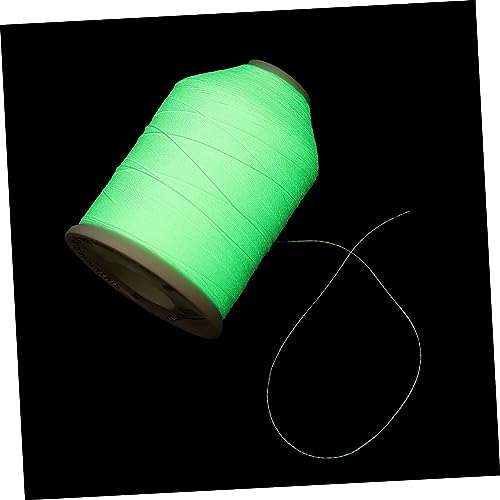 Angoily 1 Rolle Nähgarn Glow The Dark Stickgarn für DIY Projekte Hautfreundlich für Kissen und Dekoration von Angoily