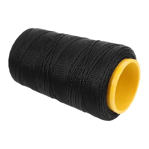 Angoily 1 Rolle Nähgarn Möbel Nähzubehör Handarbeitsbedarf Stickgarn Für Kleidung Leichtes Garn Näh Gadgets Garn Für Nähmaschine Nähset Nylon Schwarz von Angoily