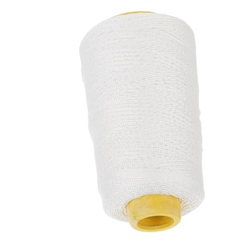 Angoily 1 Rolle Nylonnähenfaden elastischer Faden zum Nähen Stickgarn selber machen Nähwerkzeuge und Zubehör Nähzubehör für den Haushalt Quiltgarn für Nähmaschine Stickfaden Nähgarn Weiß von Angoily