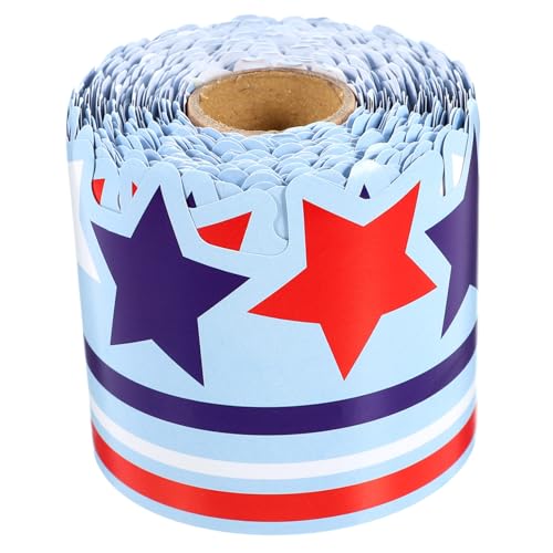Angoily 1 Rolle Pentagramm-aufkleber Wohnkultur Wanddekoration Stern-randaufkleber Grenzen Aufkleber Bordüre Beschneiden Bulletin Board Grenze Bulletin-zubehör Beschichtetes Papier Angoily 1 Rolle Pentagramm-aufkleber Wohnkultur Wanddekoration Stern-randaufkleber Grenzen Aufkleber Bordüre Beschneiden Bulletin Board Grenze Bulletin-zubehör Beschichtetes Papier von Angoily