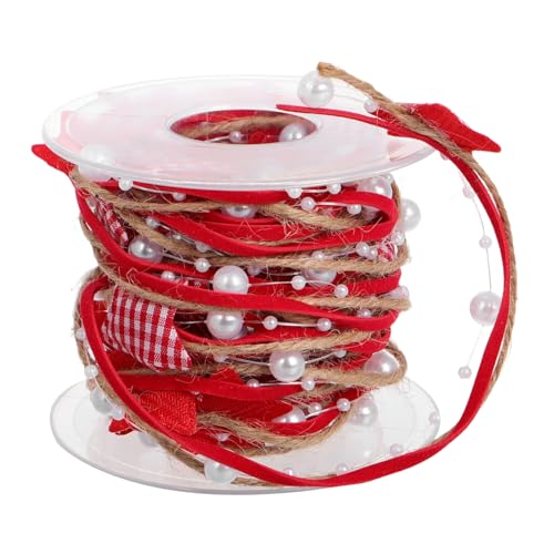 Angoily 1 Rolle Pentagrammband Weihnachtsband verdrahtet rotes band weihnachten Weihnachtsband Girlande Party Streifen seidenband ribbon ripsband Wickelband Geschenkband verpacken Plastik Angoily 1 Rolle Pentagrammband Weihnachtsband verdrahtet rotes band weihnachten Weihnachtsband Girlande Party Streifen seidenband ribbon ripsband Wickelband Geschenkband verpacken Plastik von Angoily