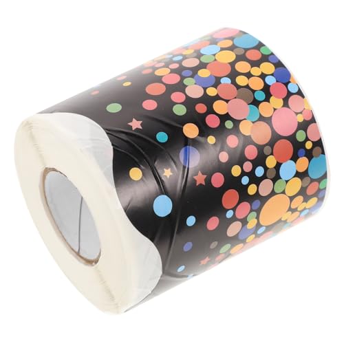 Angoily 1 Rolle Pinnwand-Aufkleber Abdeckung Dekoration Tafel sticker für schultüte scrapbooking sticker auswechselbares Randpapier Cartoon Pinnwand Grenze Kupferplattenaufkleber Black Angoily 1 Rolle Pinnwand-Aufkleber Abdeckung Dekoration Tafel sticker für schultüte scrapbooking sticker auswechselbares Randpapier Cartoon Pinnwand Grenze Kupferplattenaufkleber Black von Angoily