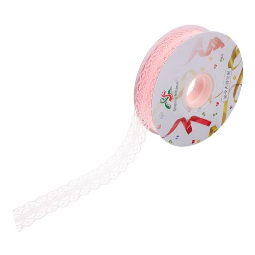 Angoily 1 Rolle Spitzenband Geschenkband Partybänder Seilband Blumenstraußband Hochzeitskleid DIY Band Spitzenstoffband Für Blumen Band Für Blumenstrauß Spitzenbesatz Rosa Angoily 1 Rolle Spitzenband Geschenkband Partybänder Seilband Blumenstraußband Hochzeitskleid DIY Band Spitzenstoffband Für Blumen Band Für Blumenstrauß Spitzenbesatz Rosa von Angoily
