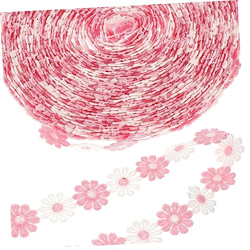 Angoily 1 Rolle Stickerei Spitze Spitzenband Blumenband Spitzenbänder Zum Basteln Vintage-spitzenbesatzband Blumenbesatz Zum Nähen Gestickte Spitzendekoration Polyestergarn Angoily 1 Rolle Stickerei Spitze Spitzenband Blumenband Spitzenbänder Zum Basteln Vintage-spitzenbesatzband Blumenbesatz Zum Nähen Gestickte Spitzendekoration Polyestergarn von Angoily