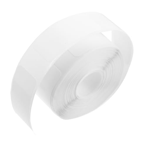 Angoily 1 Rolle Thermodruck-Etikettenrolle Aufkleber für -Minidrucker thermisches Etikett Thermaldrucker -Etiketten Aufkleber für Mini-Taschendrucker Papier Weiß von Angoily