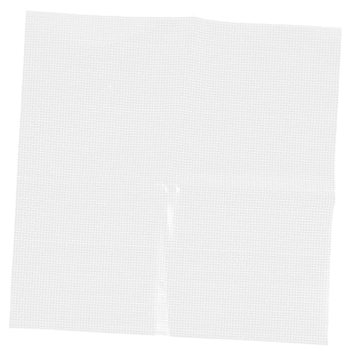 Angoily 1 Rolle Wasserlöslicher Kreuzstichfilm stickzubehör Stoff wasserlösliche Stickerei Handnäh-Stabilisatoren Transferfolie für Hemden wasserlösliche Stickunterlage DIY liefert Weiß von Angoily