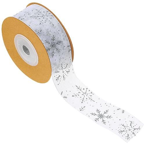 Angoily 1 Rolle Weihnachtsband Bänder Bogen Bänder Zum Verpacken Weihnachtsdekorationen Rotes Band Dekoration Dekorationen Weihnachtsband Weihnachten Schwarzes Band Breit Polyester Silber Angoily 1 Rolle Weihnachtsband Bänder Bogen Bänder Zum Verpacken Weihnachtsdekorationen Rotes Band Dekoration Dekorationen Weihnachtsband Weihnachten Schwarzes Band Breit Polyester Silber von Angoily