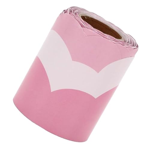 Angoily 1 Rolle Wolkenrandaufkleber Klassenzimmergrenzen für schwarzes Brett gerollter Pinnwandbesatz Pinnwand Dekorationen Pinnwandränder schwarz Aufkleber aus beschichtetem Papier Rosa Angoily 1 Rolle Wolkenrandaufkleber Klassenzimmergrenzen für schwarzes Brett gerollter Pinnwandbesatz Pinnwand Dekorationen Pinnwandränder schwarz Aufkleber aus beschichtetem Papier Rosa von Angoily