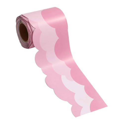 Angoily 1 Rolle Wolkenrandaufkleber Wolkenrand Für Pinnwand Wandtattoos Bulletin-randaufkleber Dekorationen Für Die Pinnwand Im Klassenzimmer Rosa Aufkleber Aus Beschichtetem Papier Angoily 1 Rolle Wolkenrandaufkleber Wolkenrand Für Pinnwand Wandtattoos Bulletin-randaufkleber Dekorationen Für Die Pinnwand Im Klassenzimmer Rosa Aufkleber Aus Beschichtetem Papier von Angoily