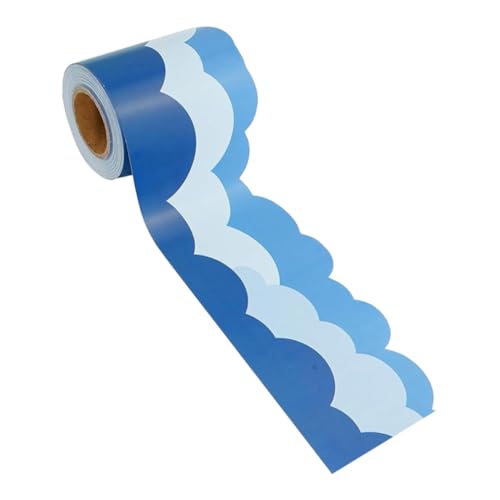 Angoily 1 Rolle Wolkenrandaufkleber party zubehör Wandtattoos Gerollter Wolken-Randaufkleber Rahmen für Pinnwand Bulletin-Zubehör Pinnwand-Grenze Aufkleber aus beschichtetem Papier Blue Angoily 1 Rolle Wolkenrandaufkleber party zubehör Wandtattoos Gerollter Wolken-Randaufkleber Rahmen für Pinnwand Bulletin-Zubehör Pinnwand-Grenze Aufkleber aus beschichtetem Papier Blue von Angoily